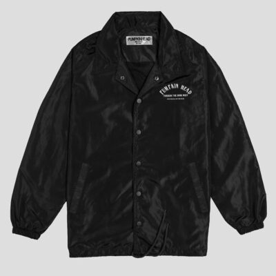 COACH JACKET WINGSKULL BLACK
